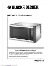 Black & Decker MY30PGCS Instructions Manual