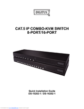 Digitus DS-16202-1 Quick Installation Manual