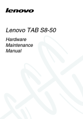 Lenovo TAB S8-50 Hardware Maintenance Manual