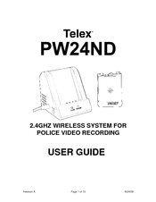 Telex PW24ND User Manual