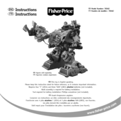 Fisher-Price PowerMax Rescue Heroes Ultimate Robotic Vehicle 78362 Instructions Manual