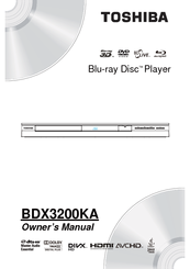 Toshiba BDX3200KA Owner's Manual