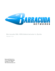 Barracuda Networks SSL VPN Administrator's Manual