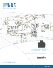Nds surgical imaging Zero Wire Duo User Manual