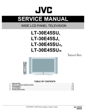 JVC LT-30E45SU Service Manual