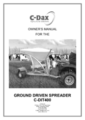 C-Dax C-DIT400 Owner's Manual