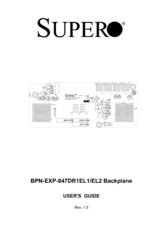 Supero BPN-EXP-847DR1EL2 User Manual