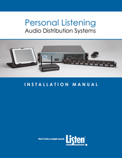 Listen Personal Listening PL-Server-10 Installation Manual