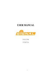 Signal NVR 2708 User Manual