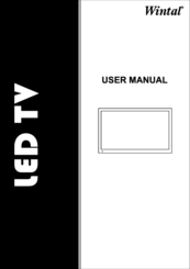 Wintal 26'' LCD TV User Manual