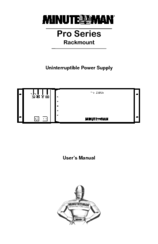 Minuteman Pro 1400r User Manual
