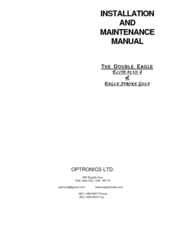 Par T Golf Double Eagle Elite Plus 4 Installation And Maintenance Manual