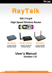 RayTalk RA-M100 User Manual
