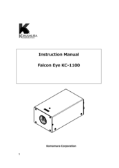 komamura Falcon Eye KC-1100 Instruction Manual