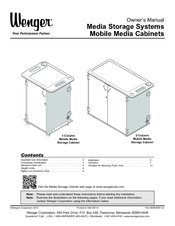 Wenger 2-Column Owner's Manual