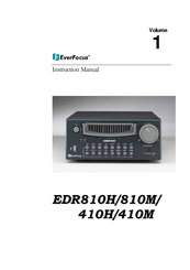 EverFocus EDR410M Insruction Manual