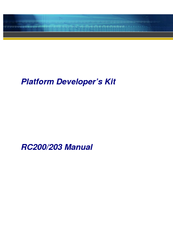 Celoxica RC200 Manual