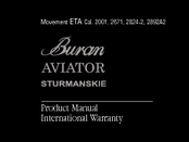 Poljot Automatic ETA 2892A Product Manual