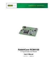 Rabbit RabbitCore RCM4100 User Manual