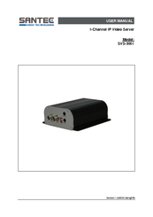 Santec SVS-3001 User Manual