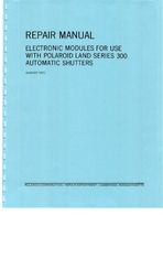 Roland Series 300 Repair Manual