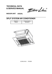 Argo Clima AS52AL Technical Data & Service Manual