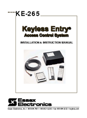 Essex Electronics KE-265 Installation Instructions Manual