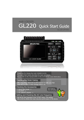 GRAPHTEC midi LOGGER GL220 Quick Start Manual
