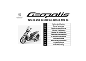 PEUGEOT Geopolis 250-cc Owner's Manual