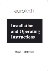 Eurotech EUR-FSC60 Installation And Operating Instructions Manual
