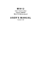 IBASE Technology MI912 User Manual