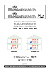 GAH Electrastream User And Installation Instructions Manual