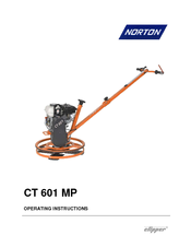 Norton CT601MP Operating Instructions Manual