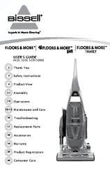 Bissell Floors & More Pet 5206 Series User Manual