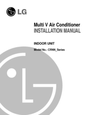 LG CRNN Series Installation Manual