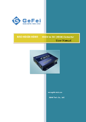 Gefei MIO HDSDI-HDMI User Manual