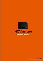 NuVision 42LCM3 Operating Manual