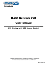 Sentry US SHDVR-04 User Manual