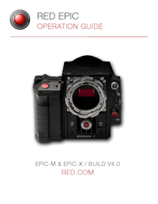 Red Epic EPIC-X Operation Manual