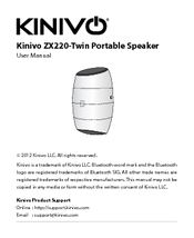 Kinivo ZX220 User Manual