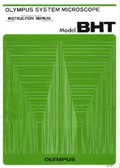 OLYMPUS BHT Instruction Manual