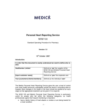 Medick MHM 100 User Manual