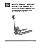 Titan LCF55 Owner's Manual