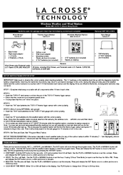 La Crosse Technology WS-1913U-IT Quick Setup Manual