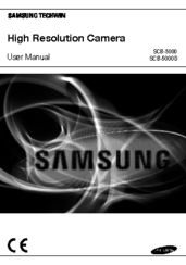 Samsung SCB-5000P User Manual