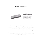 Evolution EV-512SFD User Manual
