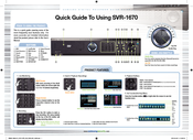 Samsung SVR-1670 Quick Manual