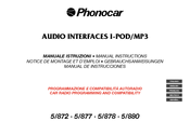 Phonocar 5/872 Manual Instructions