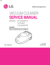 LG V-C4380STS Service Manual