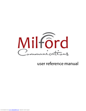 Milford iGuide User's Reference Manual